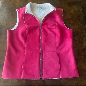 Chico's Vibrant Pink Vest
